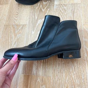 Nine West black booties size 10 women’s